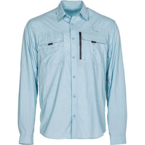 Camisa de hombre fácil de lavar, duradera, con botones, transpirable, cómoda, antiarrugas, informal, con nuevo diseño. - Product Image 1
