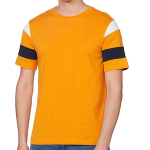 เสื้อยืดผู้ชายสีพื้นคุณภาพดีที่สุด รับผลิตเสื้อยืดโอเวอร์ไซส์ พิมพ์โลโก้ตามสั่ง แบรนด์ส่วนตัว เสื้อผ้าผู้ชาย - Product Image 1