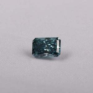 Diamant CVD de laboratoire certifié IGI, taille Radiant, 1 carat, bleu intense fantaisie, VVS2 VS1, pour la fabrication de bijoux fins unisexes, OEM ODM - Product Image 6