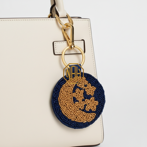 Custom Beaded Floral Letter G <b>Bag</b> <b>Charm</b> Handmade Seed Bead Keychain Purse <b>Charm</b> Handbag Accessory Wholesale Gift - Product Image 4
