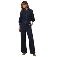 Moda Kadın Denim Tulumu Bol Kesim OEM ODM Toptan Üretici