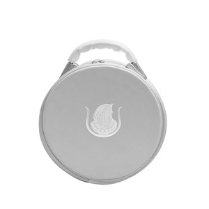 White Daughters of Isis emblem Machine Embroidery WHITE Cap <b>Case</b> Without Strap - Product Image 1
