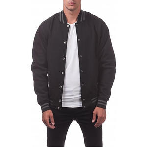 Vestes universitaires en laine et cuir avec patchs brodés Letterman, postées par Dress Sports - Product Image 1