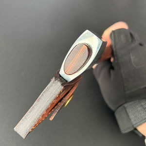 Hache miniature de qualité industrielle en acier inoxydable, outil à main pour le camping, le jardin, la maison, la coupe du bois - Product Image 5