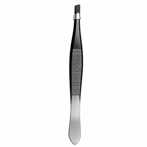 Pinzas Profesionales de Alta Calidad para Cejas, de Acero Inoxidable, con Punta Inclinada y Puntiaguda, con Empaque de PVC y Logotipo Personalizado - Product Image 2