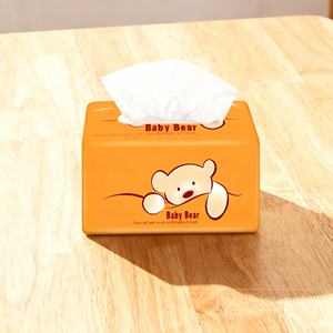 Boîte de mouchoirs ultra doux pour la maison et le bureau, papier en pâte de bois vierge naturelle, design rectangulaire durable - Product Image 3