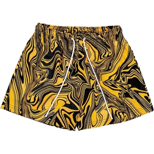 Pantalones Cortos Deportivos para Hombre, Diseño Urbano Sublimado, Ligeros, Transpirables, para Baloncesto y Uso Casual - Product Image 3