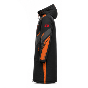 Bulk Quantity Outdoor Winter Apparel Hooded Plus Size Textile <b>Long</b> Jackets <b>Padded</b> Warm <b>Coats</b> Casual Clothing Wholesale Canvas - Product Image 3