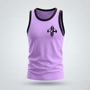 Débardeur pour homme de style décontracté, qualité supérieure, design personnalisé, technique d'impression, matière 100% coton par RIVIAN ATLANTIC - Product Image 2