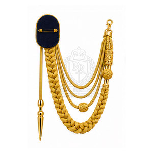 Aiguillettes personnalisées avec un design détaillé et une coupe confortable pour les vêtements formels et les tenues professionnelles - Product Image 2
