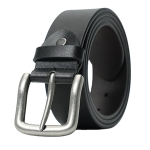 Cinturón de Cuero Vacuno y Acero Clásico y Duradero para Uso Casual y de Negocios, con Logotipo y Marca Personalizados, Impermeable, Transpirable y de Alta Calidad - Product Image 5