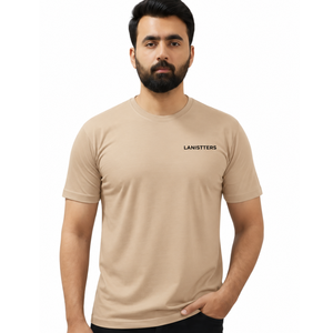 Camiseta de Cuello Redondo para Hombre, Manga Corta, Corte Regular, Estilo Casual Básico, Ropa Urbana, Venta al Por Mayor, Personalizable, Moda Diaria - Product Image 1