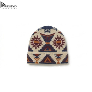 Premium Unisex Striped Knit <b>Beanie</b> Hat Outdoor Folded Cuff Warm Winter <b>Skull</b> Cap - Product Image 2