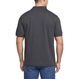Camisa Premium para Hombre, de Poliéster Tejido, Secado Rápido, Transpirable, Manga Corta, Cierre de Botones, Diseño Liso, para Golf o Negocios - Product Image 4