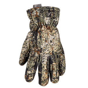 Gants de cyclisme unisexes isolés thermiquement pour l'extérieur avec imprimé camouflage en polyester, à doigts complets, pour l'hiver - Product Image 4