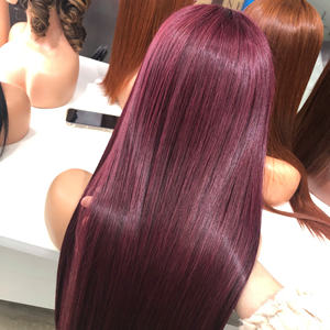 วิกผมมนุษย์สีเบอร์กันดี - Product Image 1