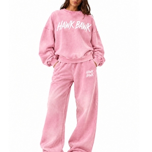 Conjunto Deportivo Personalizado para Mujer, Sudadera y Pantalones Jogger, Ropa Deportiva Informal, Ajuste Cómodo, Sensación Suave, Estilo Informal, Sensación Cálida, Uso Diario - Product Image 1
