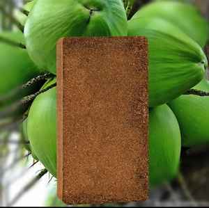 COCOPEAT Bloc de 5 kg de tourbe et de fibre de coco pour jardin domestique, compost naturel et organique, tourbe de coco, fibres de coco, blocs de 5 kg pour l'agriculture - Product Image 5