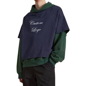 Sudadera con Capucha de Doble Capa para Hombre, Forro Polar Térmico, Color Personalizado, Marca Privada, Venta al Por Mayor - Product Image 2