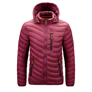 Mens Outdoor Clothing Custom <b>Waterproof</b> <b>Jacket</b> for Mens Winter <b>Padded</b> Bomber Warm Thick Puffer Men's Hooded <b>Jackets</b> - Product Image 3