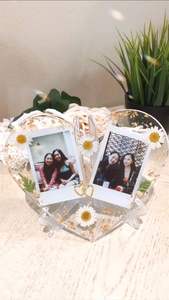 Arte en Resina Epoxi, Regalo de Boda Personalizado Hecho a Mano, Regalo de Boda Único - Product Image 5