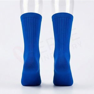 Men's Crew <b>Socks</b> Solid <b>Color</b> Knitted Breathable Cotton Polyester Spandex Autumn Daily Wear Regular Style - Product Image 2