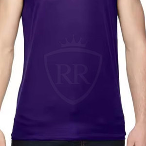 Athletic Fit Casual Men's Knitted Tank <b>Top</b>-Breathable 100% Cotton for Training Fitness & Active Lifestyle - Product Image 4