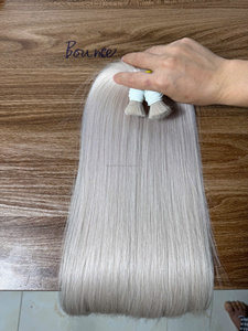 ลดราคา! ผมต่อของมนุษย์แบบดิบๆแบบคู่สี #613 - Product Image 5