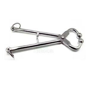 Farm Bull Nose <b>Holder</b> Stainless Steel Veterinary Cattle Handling Tool Heavy Duty Animal <b>Control</b> Equipment - Product Image 2