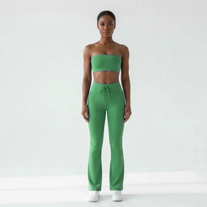 New Arrival Active Wear Sets Yoga Set Sports <b>Bra</b> and Yoga Pants Leggings Yoga Sets Fitness Women at <b>Low</b> Price - Product Image 1