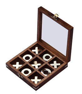 Juguetes de Madera Hechos a Mano, Juego Educativo Temprano, Tablero de Emparejamiento XO, Juego de Tres en Raya, Ajedrez, Otros Juguetes Educativos, Más Vendidos - Product Image 5