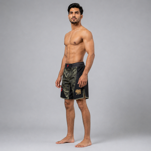 Shorts MMA professionnels alliant coupe athlétique, tissu respirant et liberté de mouvement pour l'entraînement et la compétition - Product Image 3