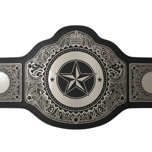 Cinturón de Campeonato de Cuero de Alta Calidad, Ligero, Duradero, Cómodo, con un Aspecto Elegante, para Entrenamiento de Artes Marciales, Fácil de Usar - Product Image 1