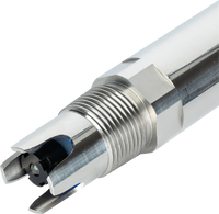Sonde de surveillance en ligne de la qualité de l'eau, électrode ionique sélective RS485 pour NH4, ammoniac, azote, nitrate, en acier inoxydable 316L, OEM