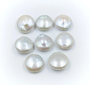 ไข่มุกบาร็อคสีขาวคุณภาพ AAA ขนาดใหญ่ รูปทรงกลม น้ำจืด 25*25 มม. พลอยธรรมชาติ 100% สำหรับทำเครื่องประดับ ราคาขายส่ง - Product Image 3