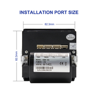 Kashino CSN-A5 Printer termal, Printer termal Mini 58mm 5-9v tertanam untuk mesin Game