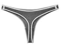 Pakaian Dalam Wanita Terbaru, Model Mid-Rise, Bahan Stretchy, Kompresi, Lembut, Ringan, Rajutan, Bernapas, Ramah Lingkungan, Anti-Bakteri, Katun, G-String