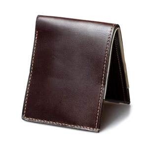 Cartera Mini de Cuero Genuino al por Mayor para Hombre, Accesorio de Moda con Cierre de Botón, Ecológica - Product Image 5