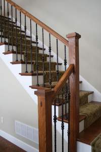 Main courante en chêne blanc réglable, profilé d'escalier écologique, haute qualité, durable, installation facile, 5x32mm, pour toutes escalierres - Product Image 5