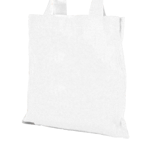 Solid Color White Cotton Short Handle Custom Logo And Size Cotton Shopping <b>Bag</b> Supplier Factory Hand Carry - Product Image 6