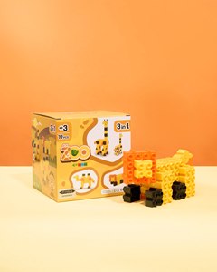 Morphun Modern Buildings 3-in-1 STEM Construction Toy Set Value Pack Educational 40-Piece Plastic Kit for Kids Ages 4-6 Years - Product Image 5