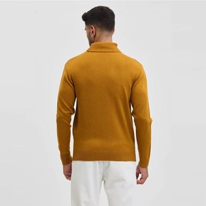 Comfortable Winter Layer <b>Turtleneck</b> <b>Sweater</b> With Fine Rib Texture Soft Material And Relaxed Construction <b>Turtleneck</b> <b>Sweater</b> - Product Image 2