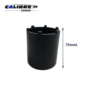 TAIWAN CALIBRE 6 Exterior 1/2 "Drive 4WD Husillo Eje Tuerca Cojinete Contratuerca Socket para Ford/GM 3/4 Ton Vehículos 2-1/2" O.D. - Product Image 3