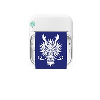 Mini machine de transfert de tatouages HD sans fil Bluetooth, imprimante thermique de poche pour étiquettes et pochoirs