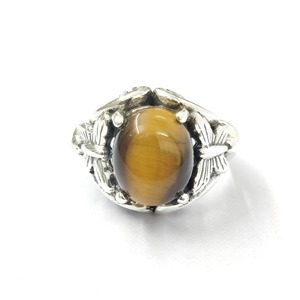 9.8 Grams <b>Tiger</b> <b>Eye</b> Fine Pendant <b>Ring</b> Elegant and Durable Jewelry - Product Image 1