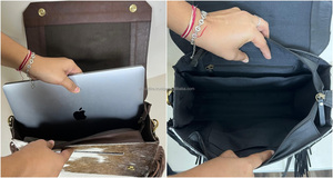 Acheté Poignée En Cuir De Vache Usinée À La Main Grande Capacité Mode Dames Sac À Main Sac À Main Sac À Bandoulière Pour Femmes Nouveau Sac À Main En Vrac - Product Image 6