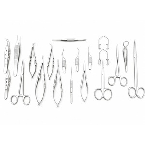 20Pcs Ophthalmic Stainless Steel Surgical Instrument Set Eye Clinic CE Certified Manual Instruments Kit Class I ISO13485 Safety - Product Image 1