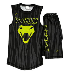 Nouvel ensemble de compression sublimé pour l'entraînement de quartier-marcheur 7 contre 7, maillot et short personnalisés, vente en gros OEM - Product Image 4
