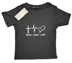 Recién llegado, camiseta de calidad ecológica de punto para mujer, camiseta de manga corta con cuello redondo estampado, camiseta informal para mujer - Product Image 1