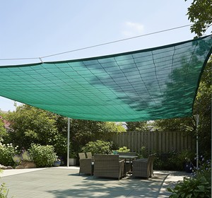Green shade net mesh Sun block garden cover Outdoor <b>privacy</b> <b>screen</b> Patio yard shade net Garden sun block mesh - Product Image 2